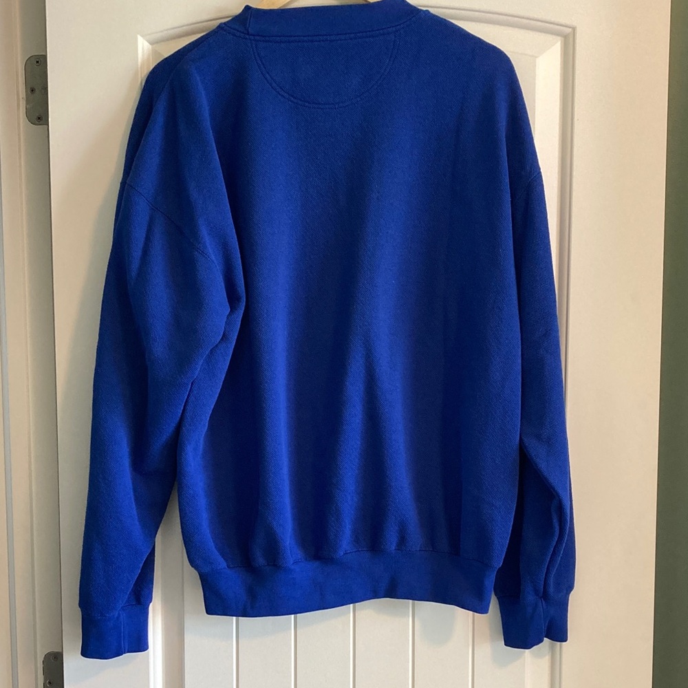 Vintage 90s LOGO 7 New England Patriots Crewneck Sweatshirt - Picture 4 of 4
